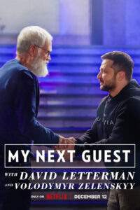 David Letterman: Vị khách tiếp theo là Volodymyr Zelenskyy