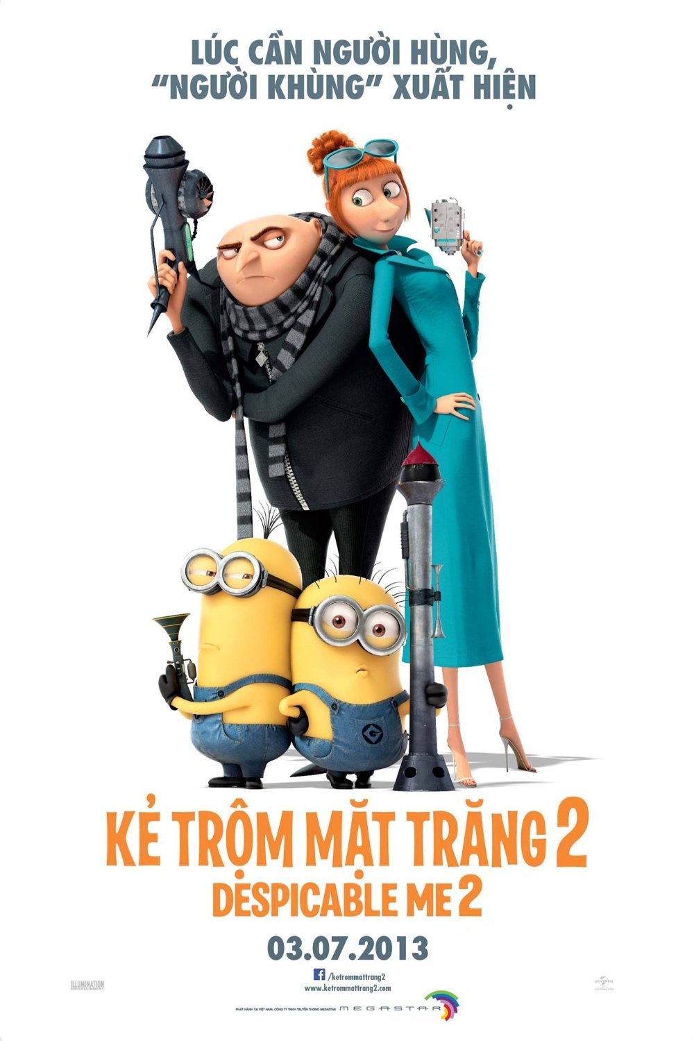 Kẻ Trộm Mặt Trăng 2 – Despicable Me 2